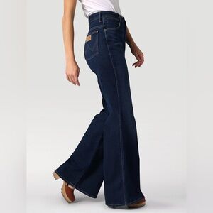 Wrangler Wanderer High Rise Flare Jean Sz 28x30